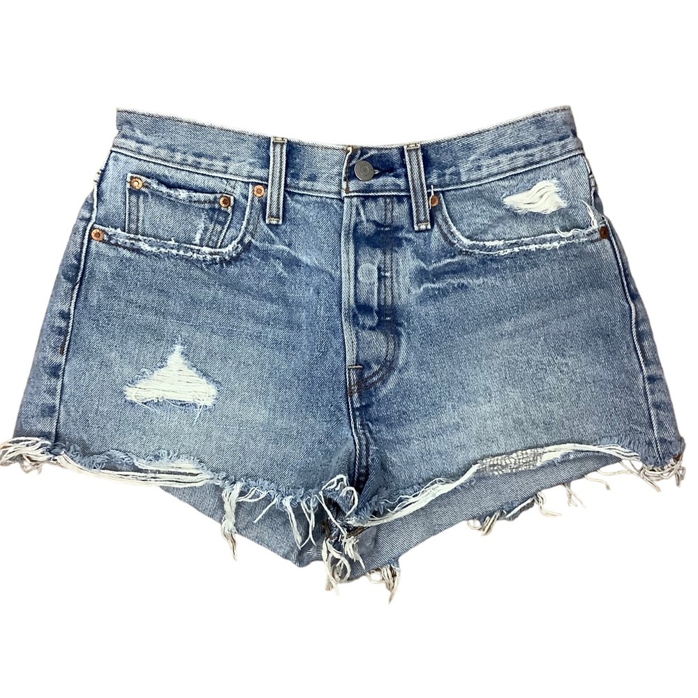 Levi Distressed Shorts